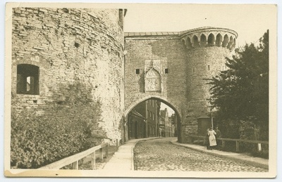 Tallinn, Great Coast Gate, view by the sea.  duplicate photo