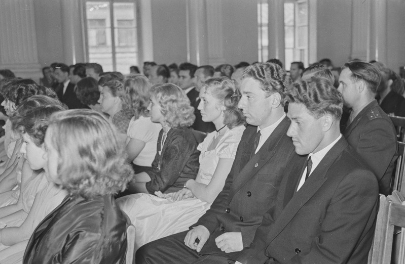 Tartu ülikooli õigusteaduskonna lõpetajad. 29. juuni 1959. a.