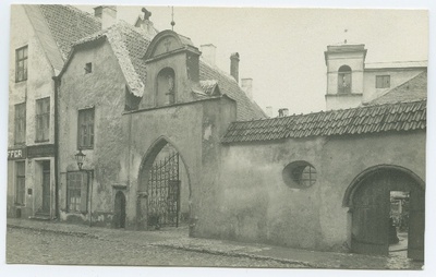 Tallinn, the Catholic Church of Peeter-Paul, the view from the Russian street.  similar photo