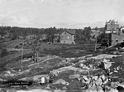 Vallila 7, 3, 2.  Kuvattu nykyisen Mäkelänkatu 2:n kohdalta pohjoiseen.  duplicate photo