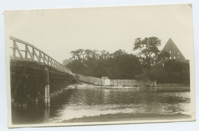 Tallinn, Pirita, the river in the forefront.  duplicate photo