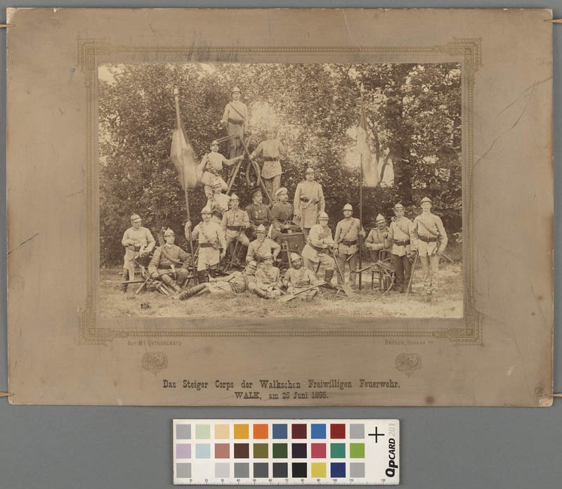 Valga Vabatahtlike Tuletõrjujate Seltsi ronijad