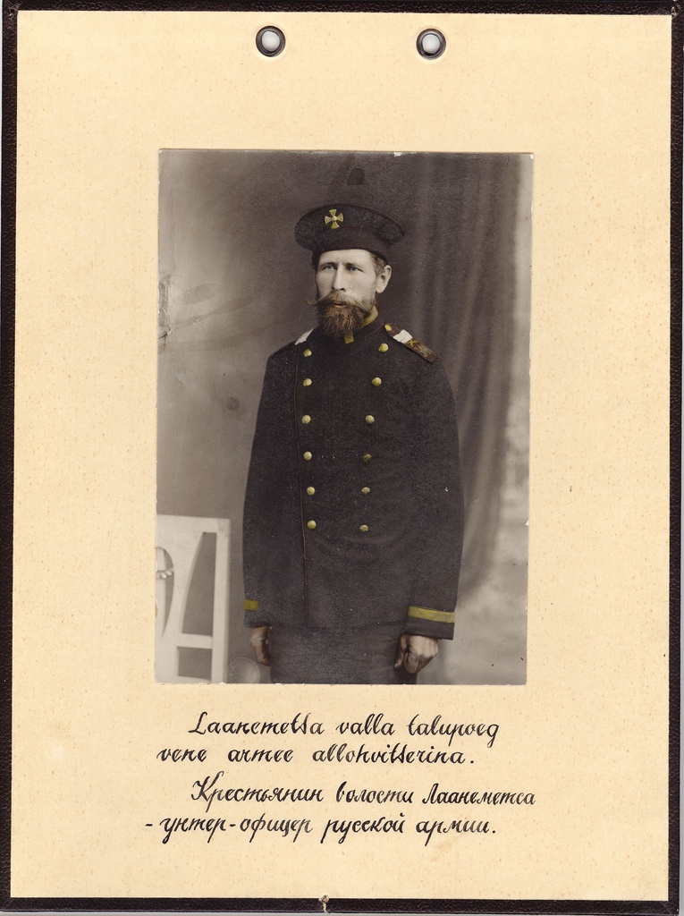 Laanemetsa talupoeg August Tiiras