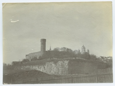 Tallinn, view Toompea, at the forefront of the Swedish bastion.  similar photo