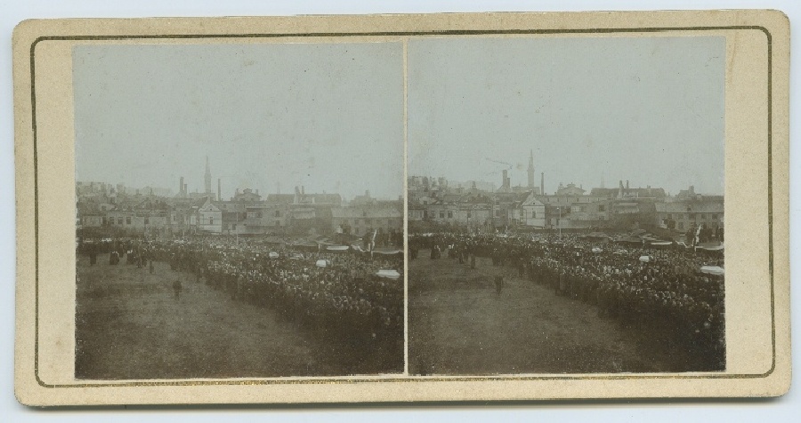 Tallinn, 16.10.1905. a funeral event for victims.