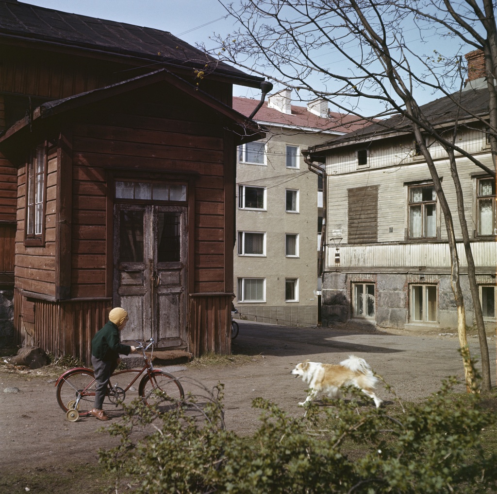 Vellamonkatu 5 pihalta
