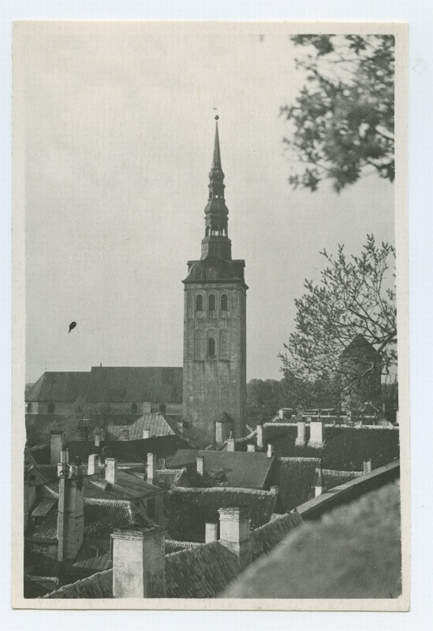 Tallinn, Niguliste kirik, vaade põhjast.