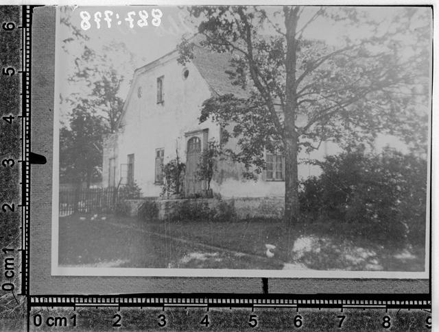 Põhjaka mõis (Poehjack), härrastemaja ots 1938. Peetri khk