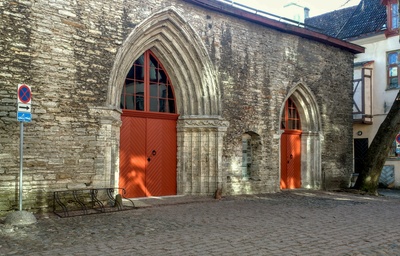 Tallinn. Self Dominican Catarina Monastery Church rephoto