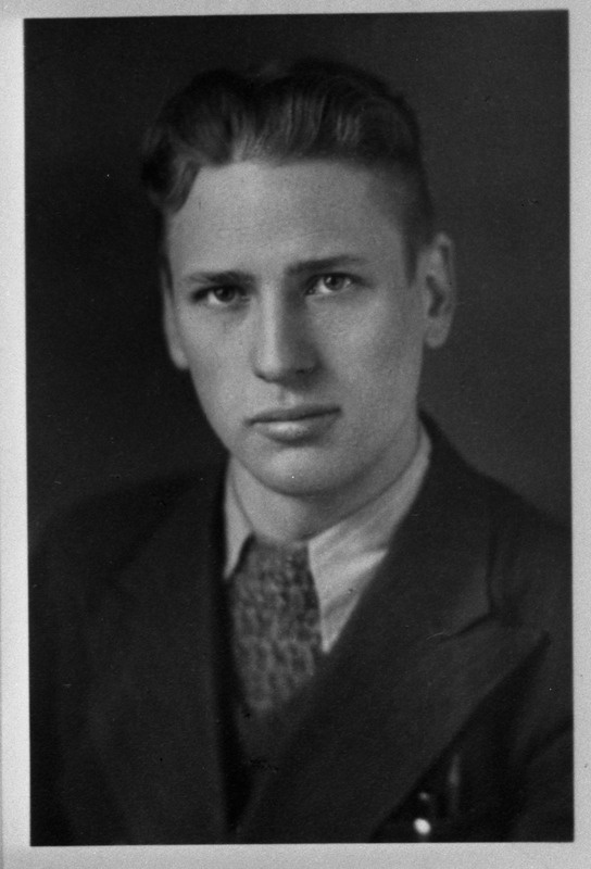 Arved Sepa, TPI ehitusteaduskonna üliõpilane (oli komsomoli algorganisatsiooni sekretär 1944.-1945.a., portree