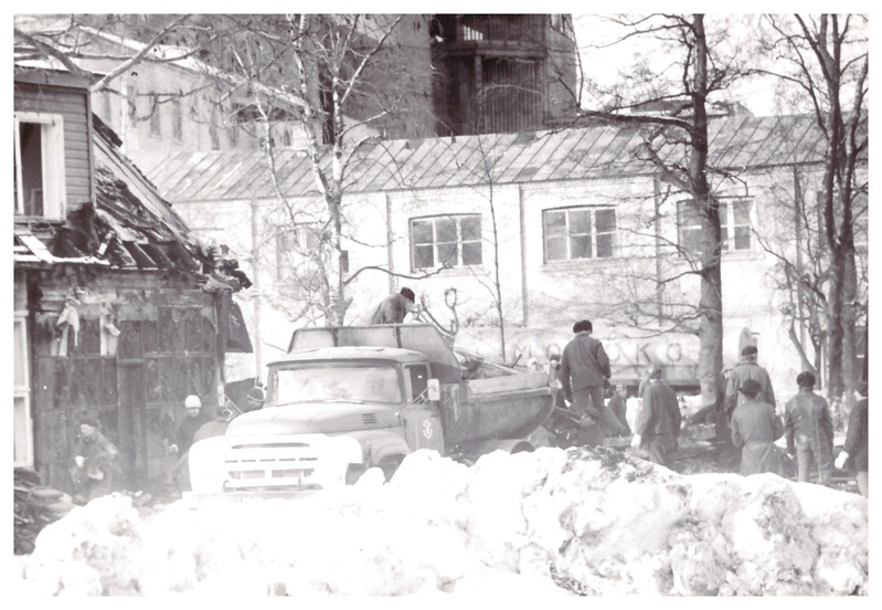 Foto. Järvakandi klubi põleng