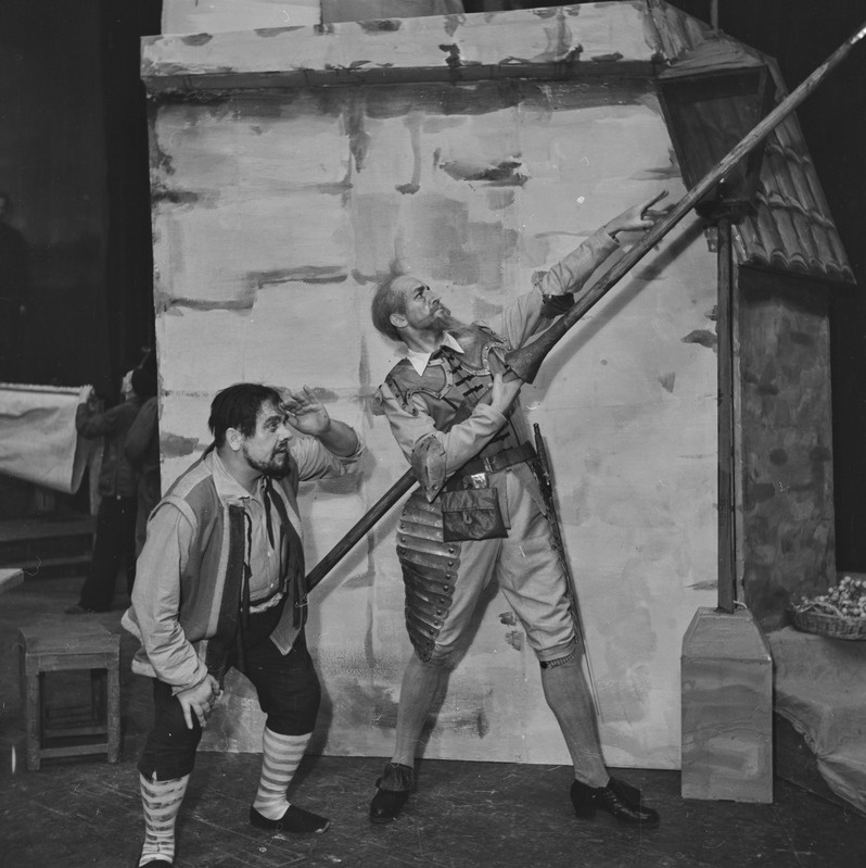 Don Quijote, Teater Estonia, 1958, osades: Sancho Panza – Heino Otto, Don Quijote – Valter Luts