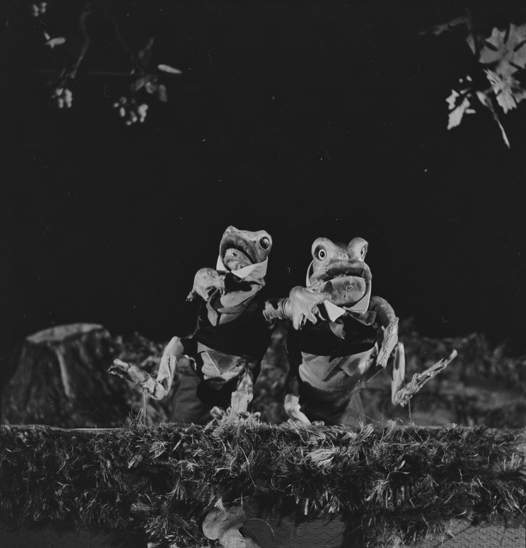 Loomade kontsert, Nukuteater, 1952, osades: Konn – Raivo Kuremaa, Konn – Johannes Kepp