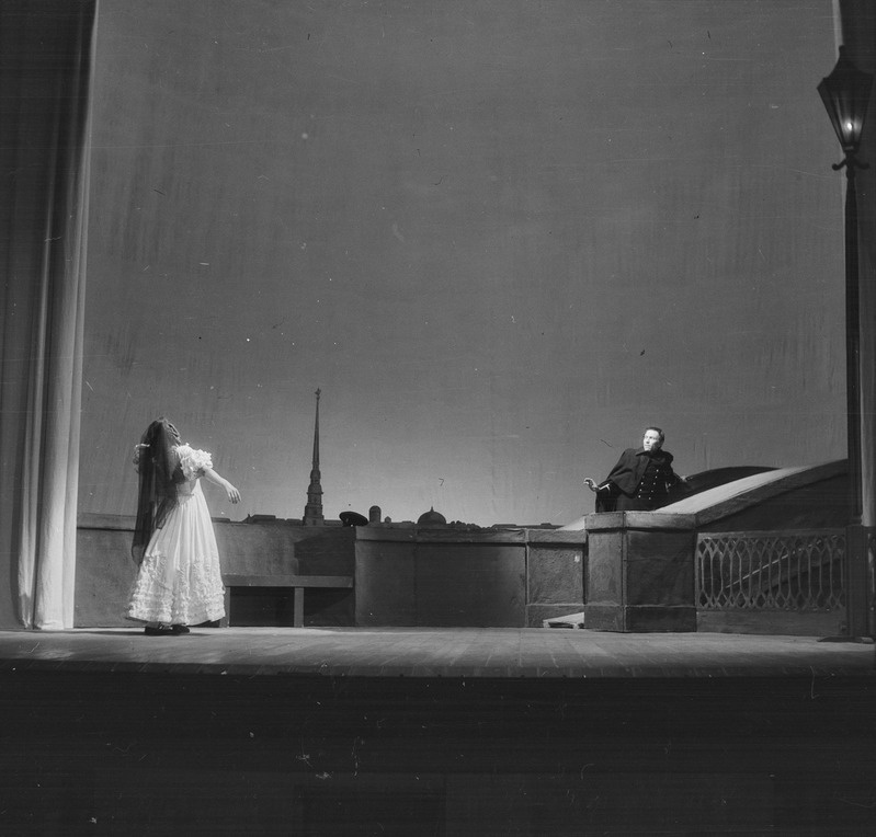 Padaemand, Teater Estonia, 1946, osades: Liisa – Olga Lund, Herman – Voldemar Paldre