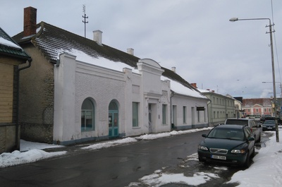 Former Scala cinema in Rakvere on Pikal Street rephoto