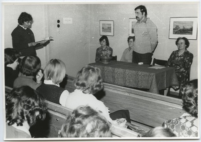 Rahvaülikooli Jõgeva filiaali lõpetamine 25. mail 1977.  similar photo