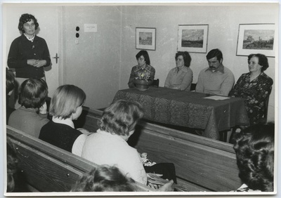 Rahvaülikooli Jõgeva filiaali lõpetamine 25. mail 1977.  similar photo