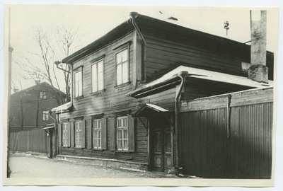 Tallinn, Narva maantee 53, maja kus elas C.R.Jakobson.  duplicate photo