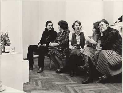 M. Mikofi näituse avamisel TKM-is 14.12.1979.a.  similar photo