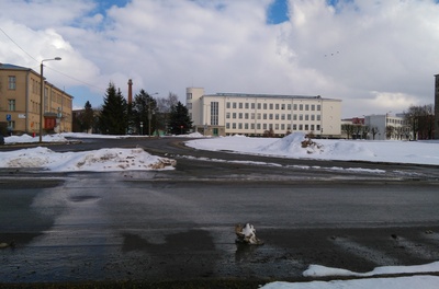 Rakvere, Demonstration of the Great Socialist October Revolution rephoto