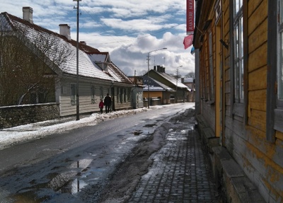 Rakvere Long Street. rephoto