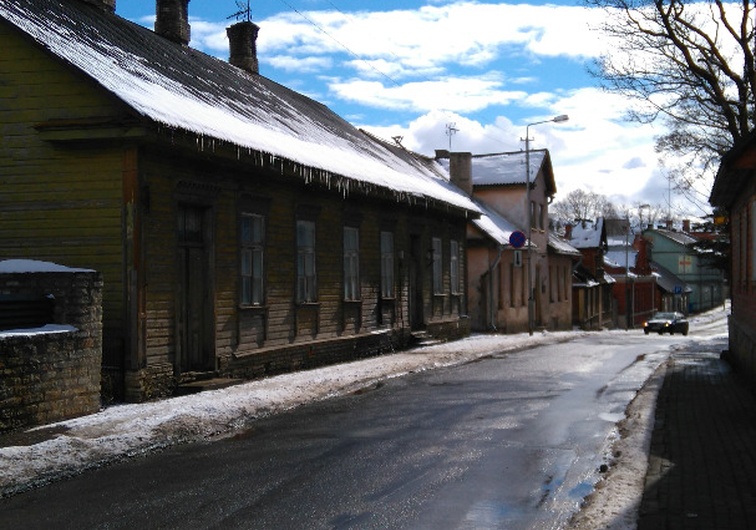 Rakvere Long Street. rephoto