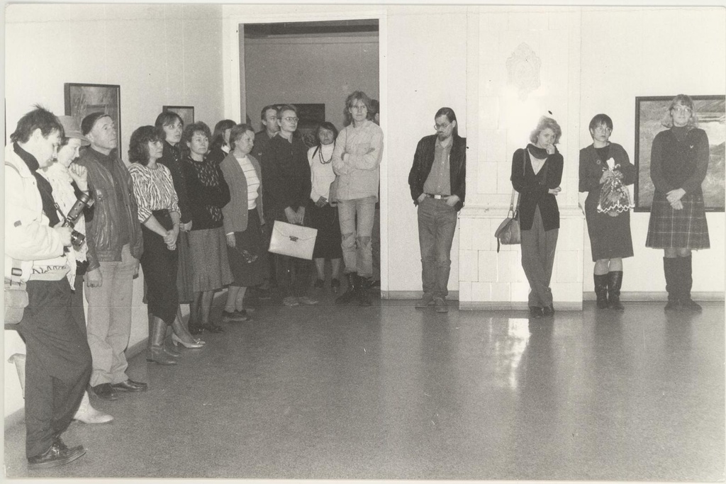 K. Kaasiku näituse avamine 29.10.1993