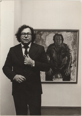 Tartu kunstinäituse avamine 13.09.1980. Näitleja L. Eelmäe.  similar photo