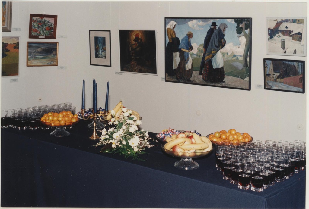 Näitus "Eesti kunsti ülevaatenäitus 79.a. hiljem". Näitus avati 20.02.1998.a.