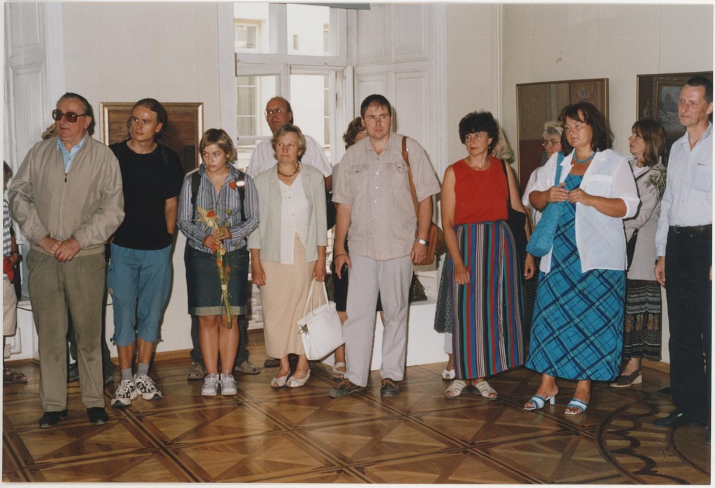 Näituse "Sotsialistliku realismi võidukäik? Eestis" avamine 27.08.2002.a.