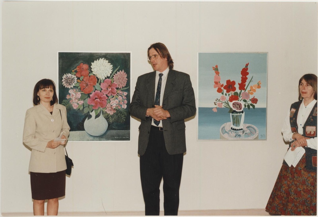 Soome (Tampere) näituse avamine 15.09.1999. Vallikraavi 14.