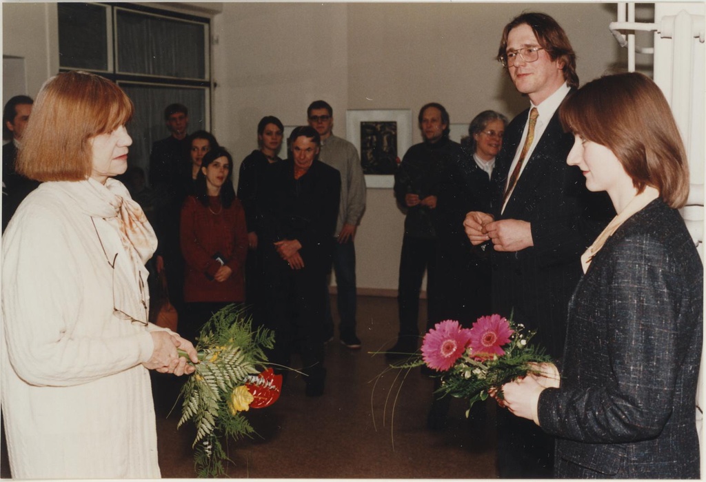 Näituse "Leedu graafika iseseisvusaastatel" avamine 26.02.1999.