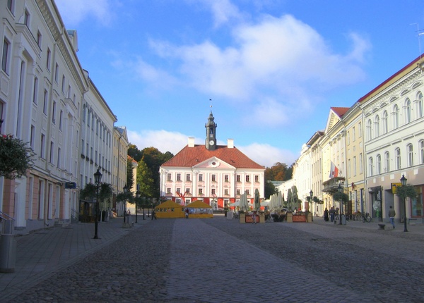 The building area and the building house.
Tartu, 8.04.1944. Photo Ilja Pähn. rephoto