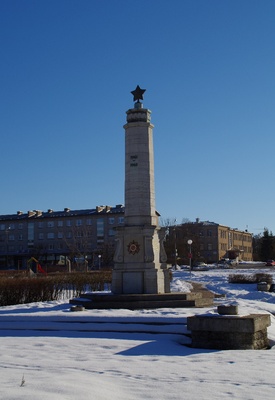 Memorial on Rakvere's brotherhood. rephoto