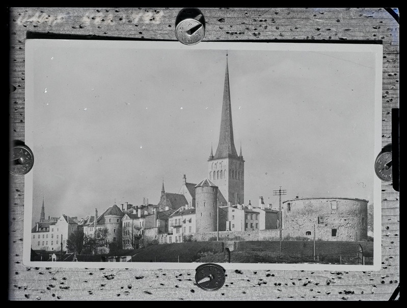 Tallinn. Vaade kesklinnale. Paks Margareeta, Oleviste kirik