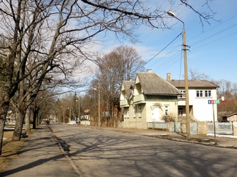 Pärnu puiestee on Mere Street rephoto