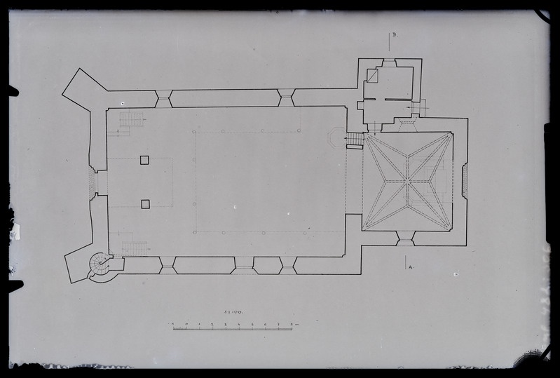 Puhja kirik. Põhiplaan