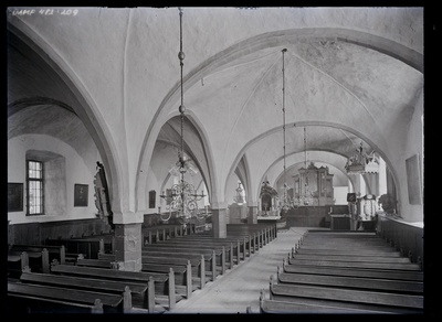 Tallinn. Rootsi kirik. Sisevaade altari poole  similar photo