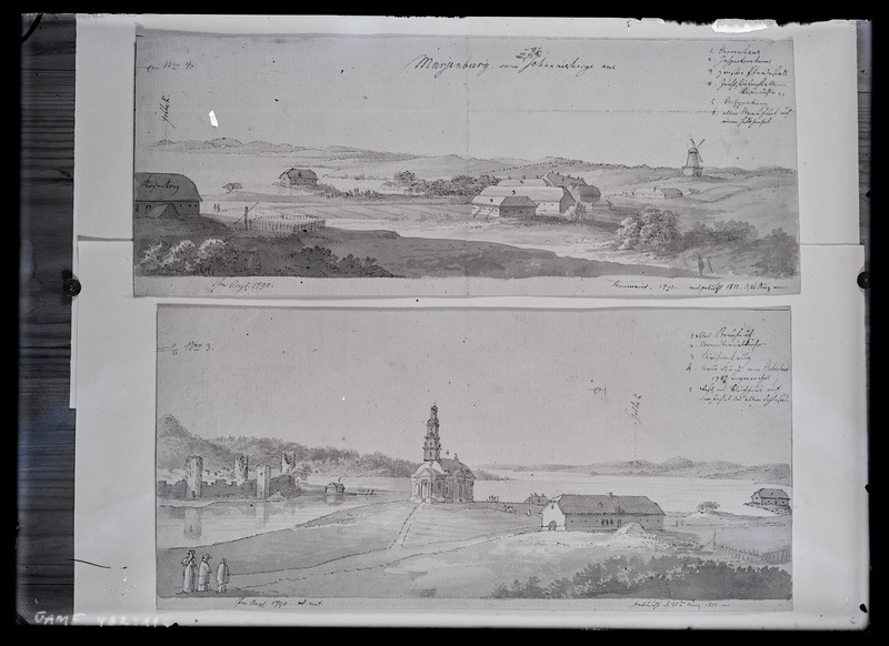 Marjenburg ... Johannisberge aus