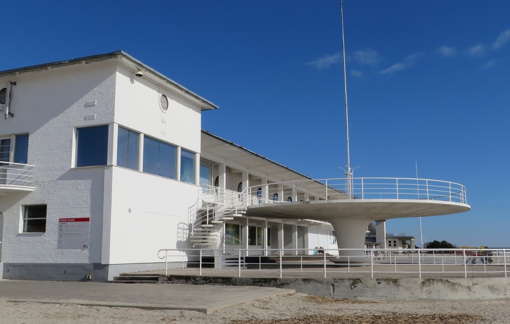 Pärnu Beach Cafe rephoto