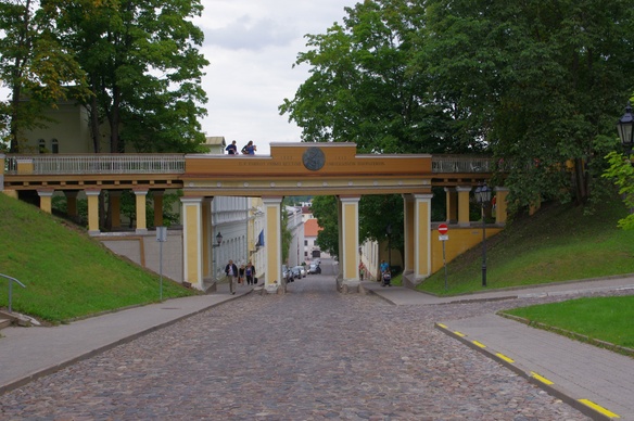 Inglisild Toomemäel, voorimees Lossi tänaval. Tartu,  ca 1915-1919. rephoto