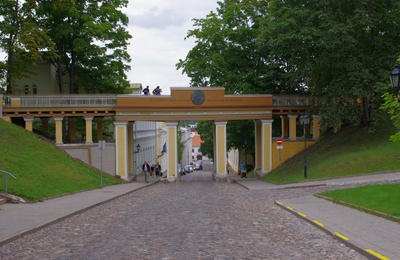 English sild in Tartu rephoto