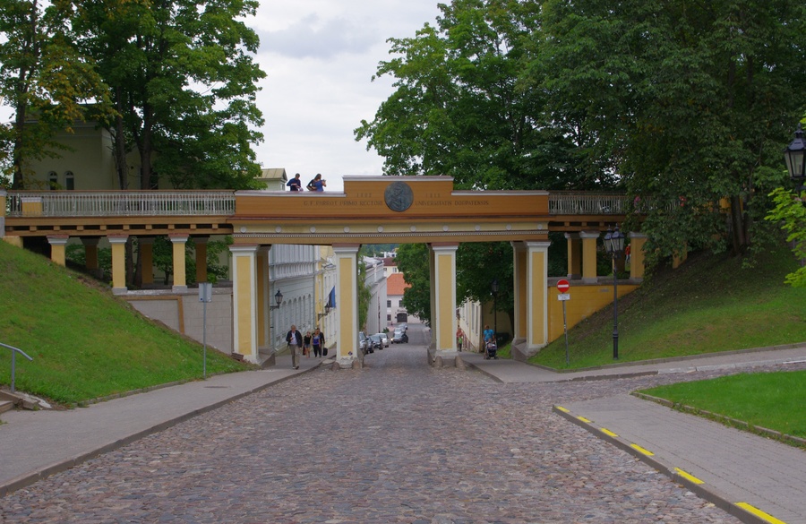 English sild in Tartu rephoto