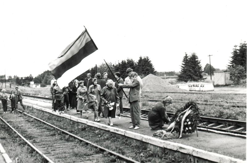 Küüditamise aastapäeva miiting Põlvas