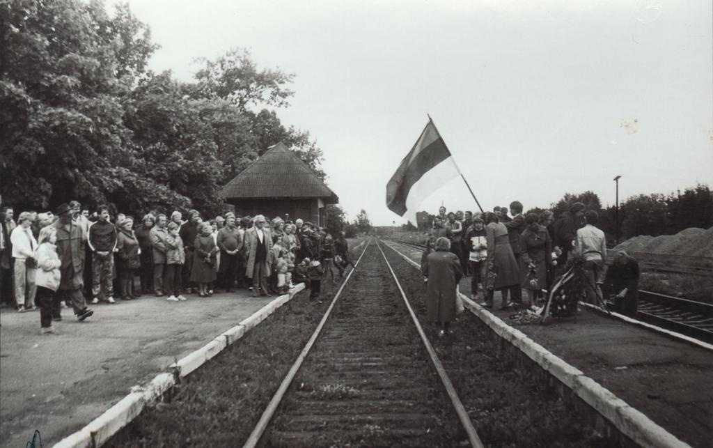 Küüditamise aastapäeva miiting Põlvas