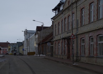 Rakvere Long Street. rephoto