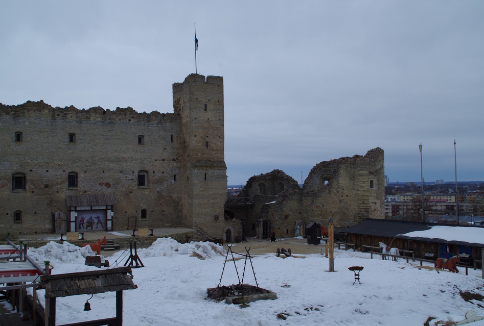 Rakvere, linnuse varemed rephoto