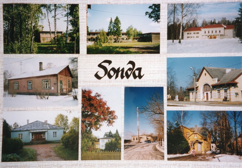 Sonda valla tähtsamad hooned