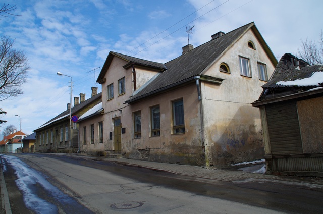 Rakvere Pedagoogikakooli hoone Pikal tänaval rephoto