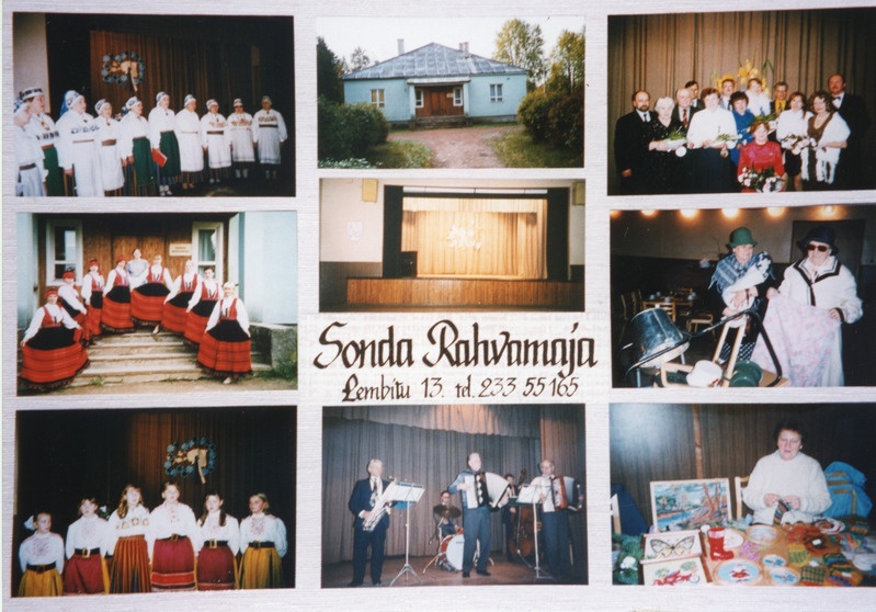 Vaated Sonda valla kultuurielust